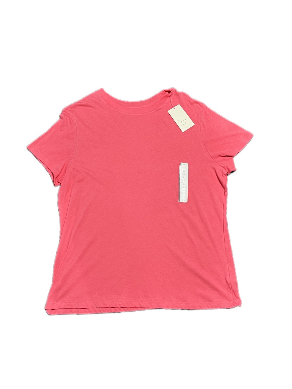 Women's Crewneck Tee - Coral Pink